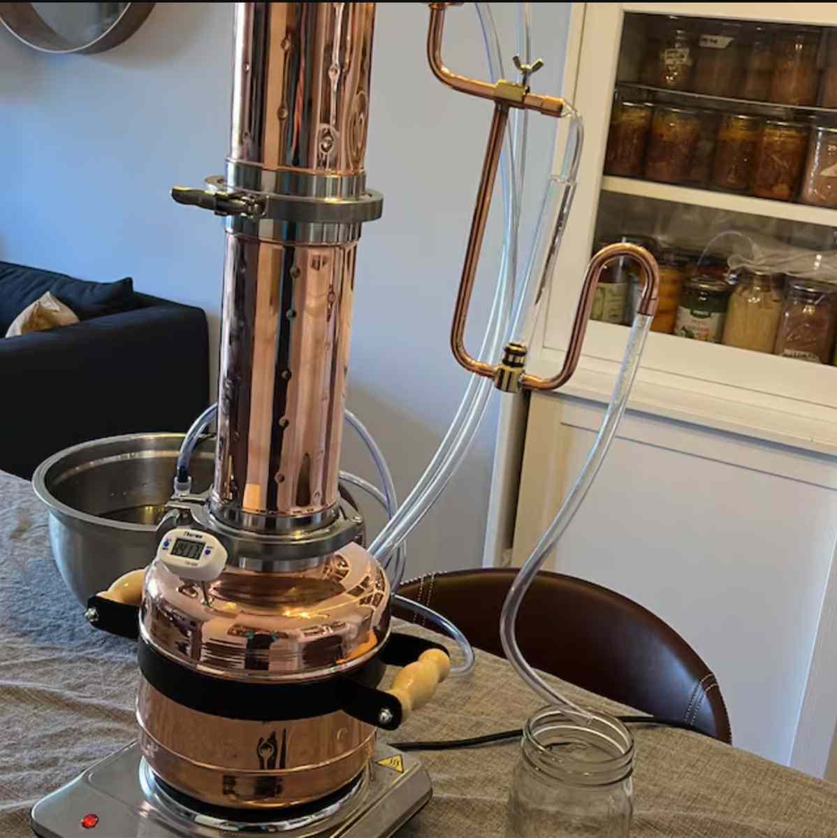 Customer photo review of Essential Oil Distiller 2,5Gal/9L - Advanced Kit