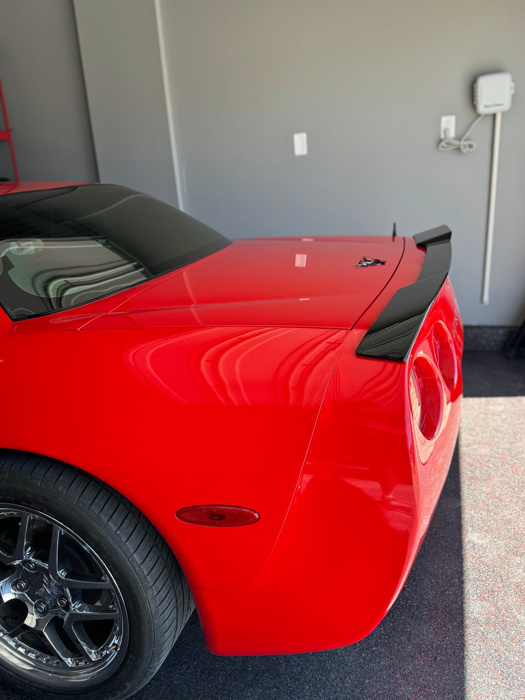 Customer photo review of Corvette C5 ZR1 Extended Rear Trunk Spoiler