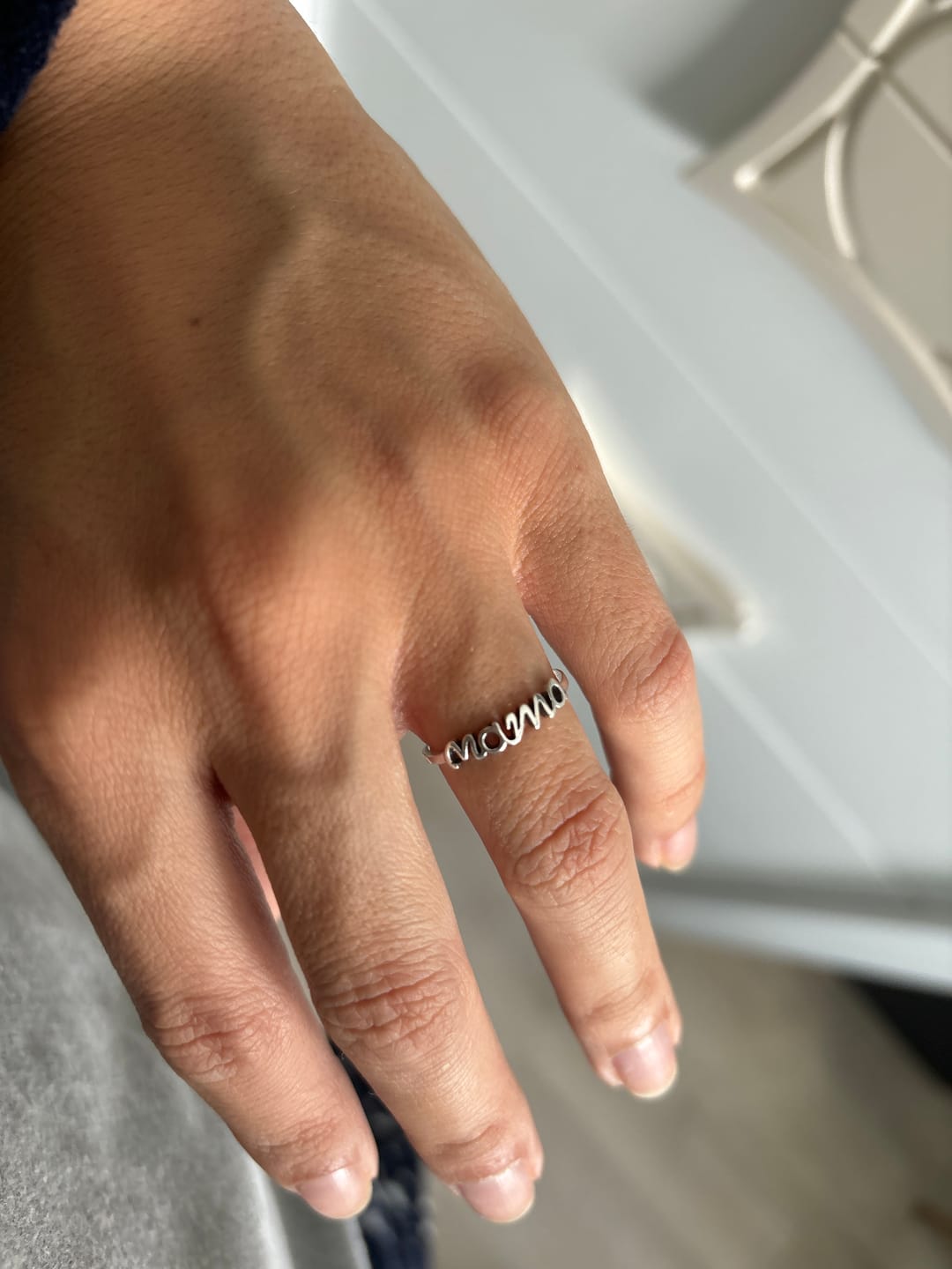 Customer photo review of Anillo Mama Ring