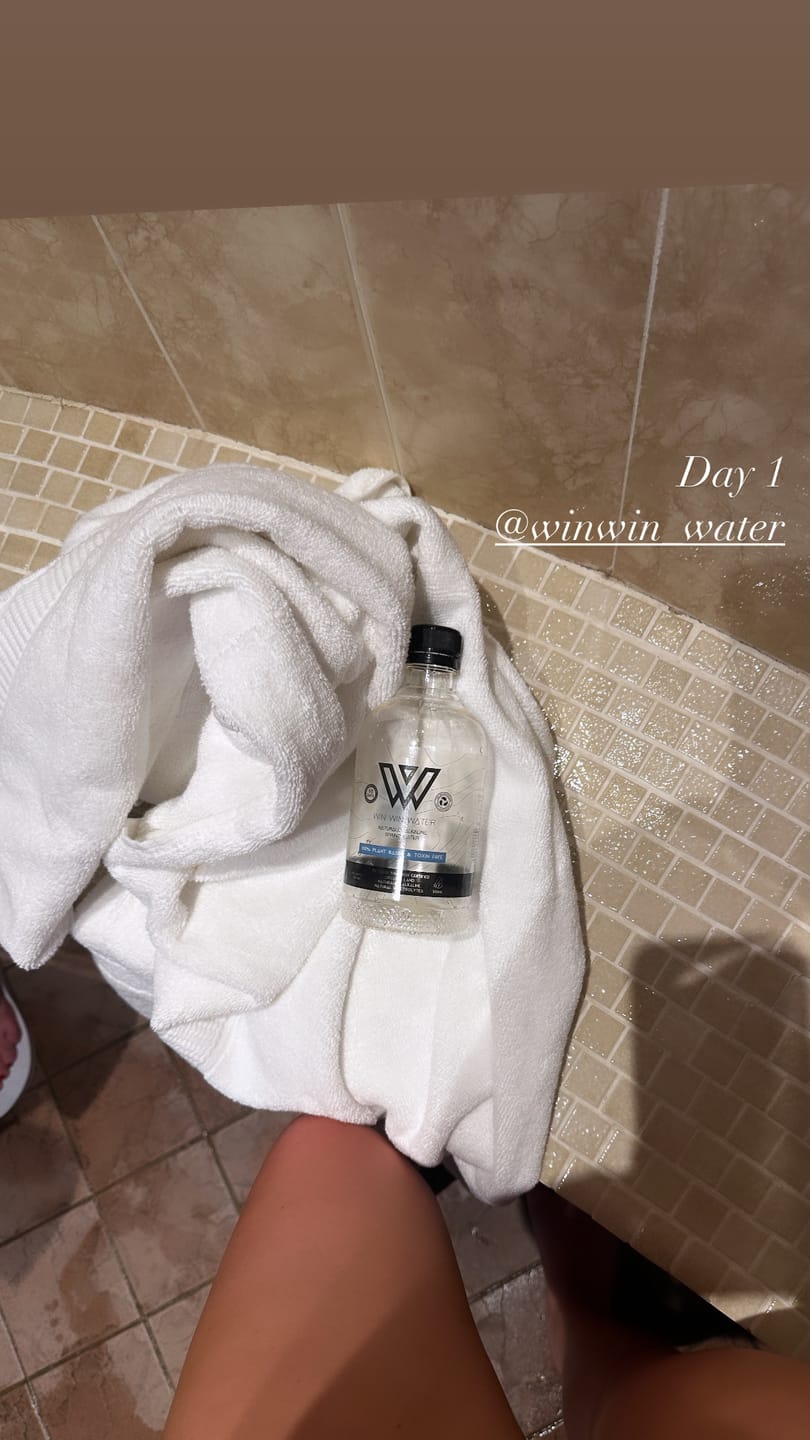 Customer photo review of 500ml Naturally Alkaline Spring Water
