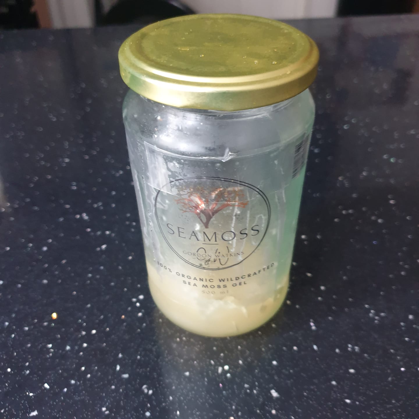 Customer photo review of Gold Sea Moss Gel - Made With Certified Organic Wildcrafted Sea Moss