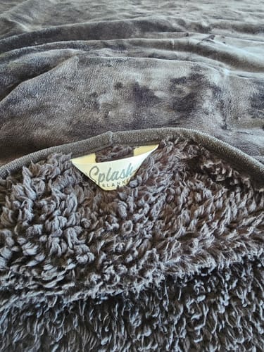 Customer photo review of Waterproof Splash Blanket™- Black on Black The OG
