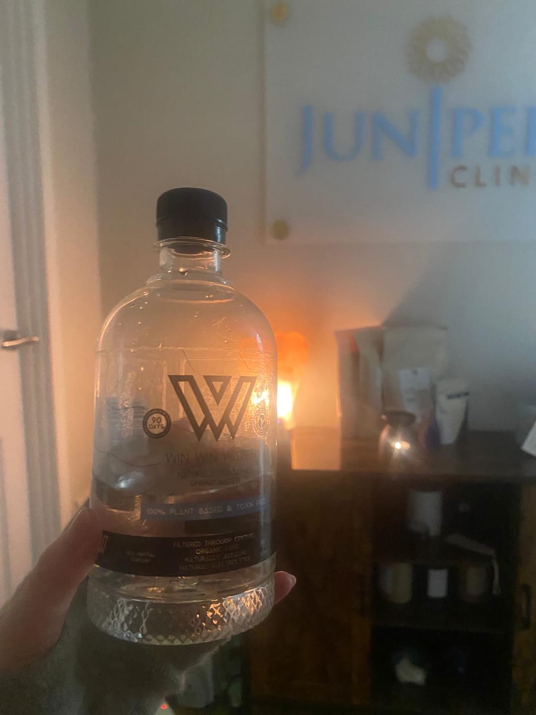 Customer photo review of 500ml Naturally Alkaline Spring Water