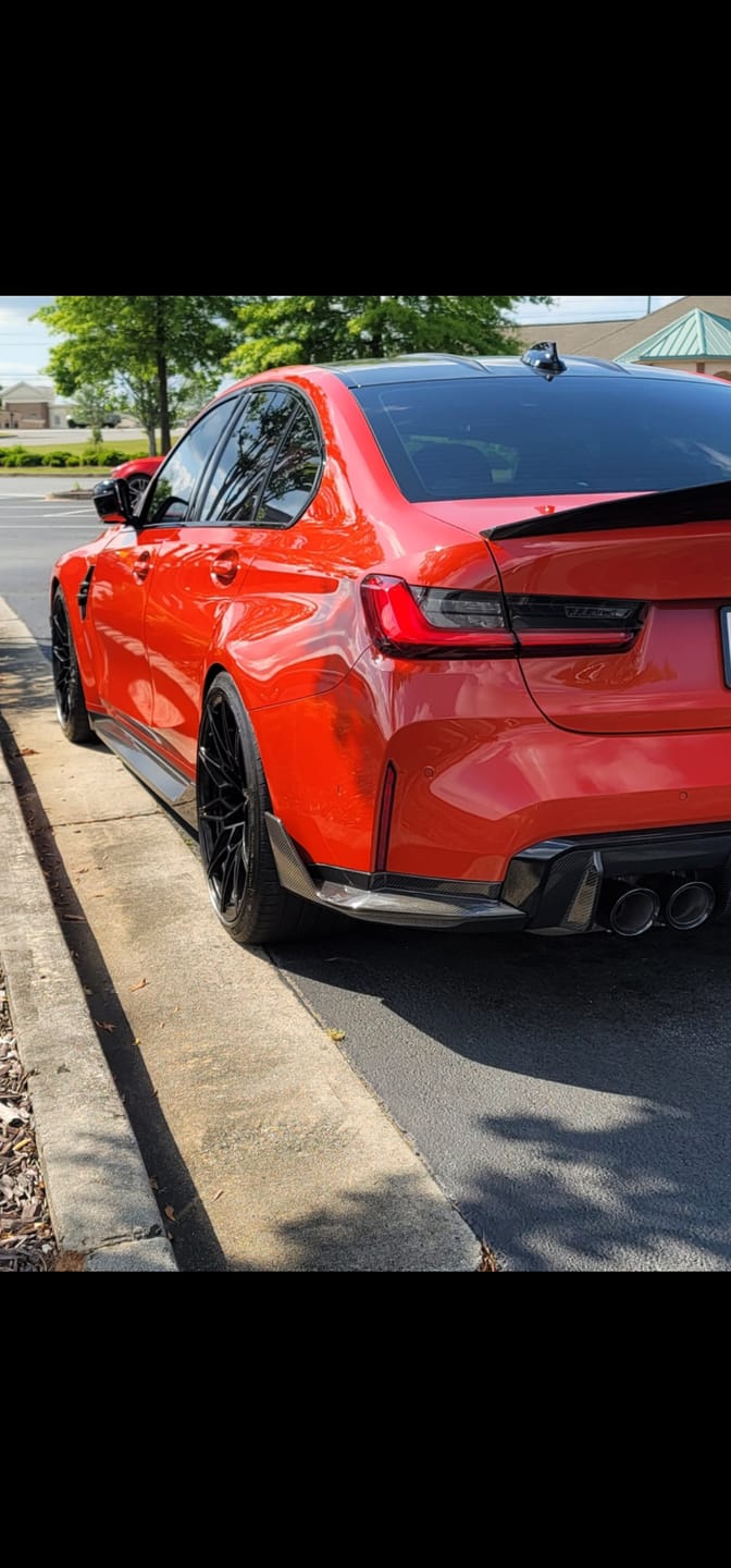 Customer photo review of Bimecc BMW G Series Wheel Spacers (M3 G80 & G81, M4 G82, G87 M2, F97 X3M, F90 M5 & more)
