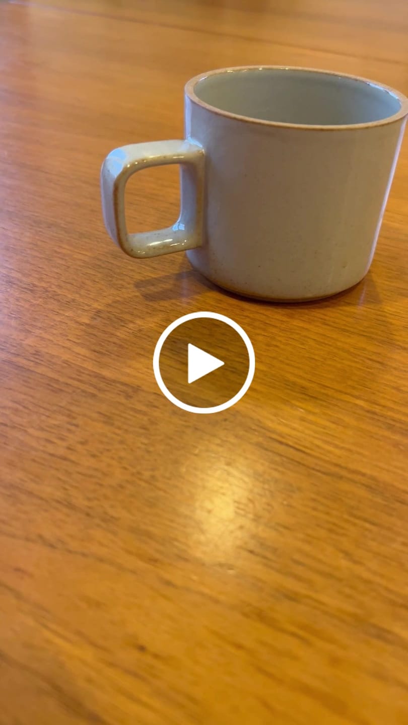 Customer video review of Mug in Gloss Gray