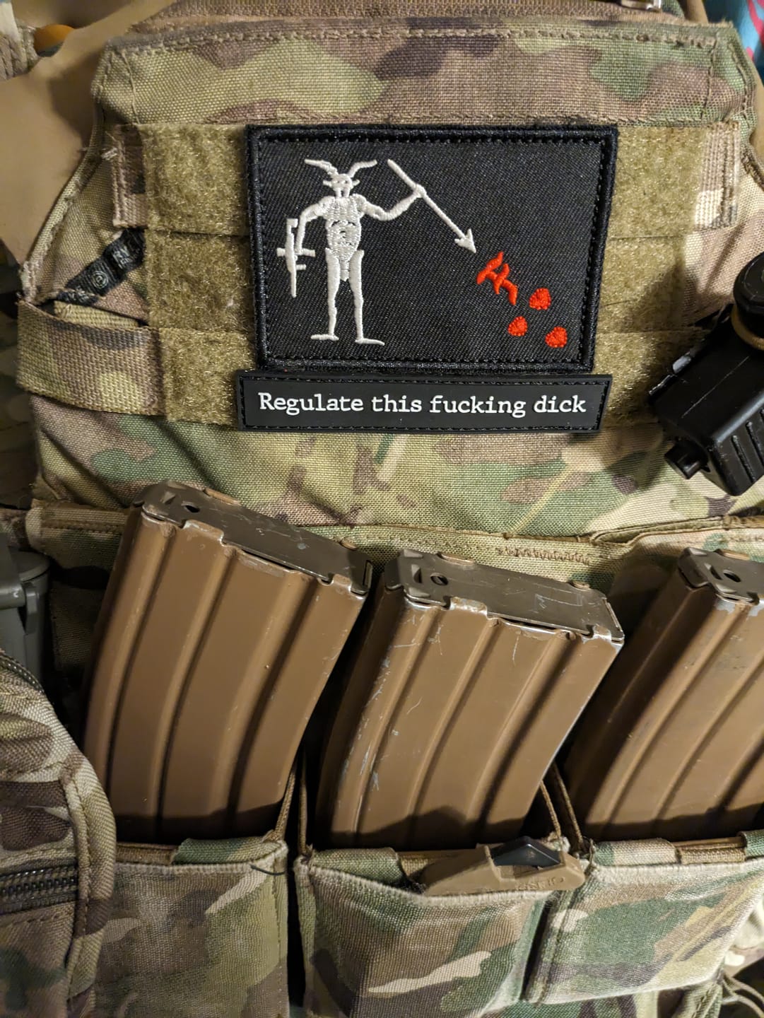 Customer photo review of Regulate This D1Cl< Patch