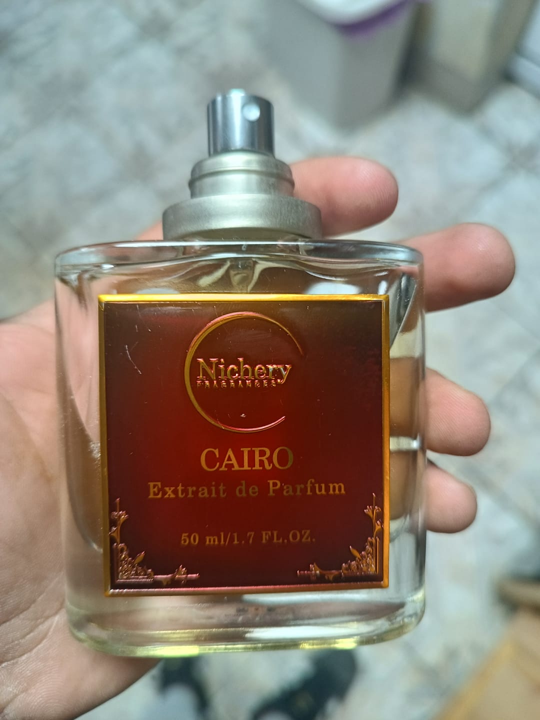 Customer photo review of Nichery Cairo Extrait de Parfum - Unisex 50ml - ÚJ ÜVEG