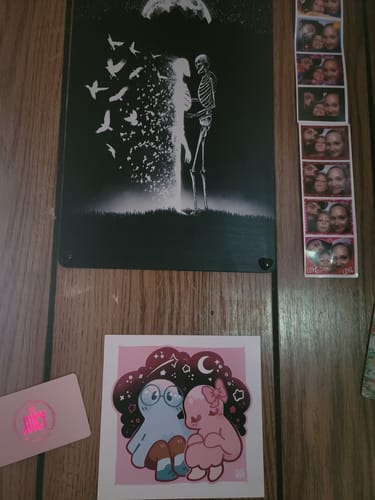 Customer photo review of Ghost Date Mini Prints