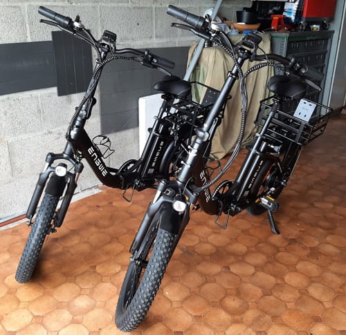 Customer photo review of Engwe L20 SE 250W 20" Foldable Electric Trekking Bike 15.6Ah Step-through E-bike