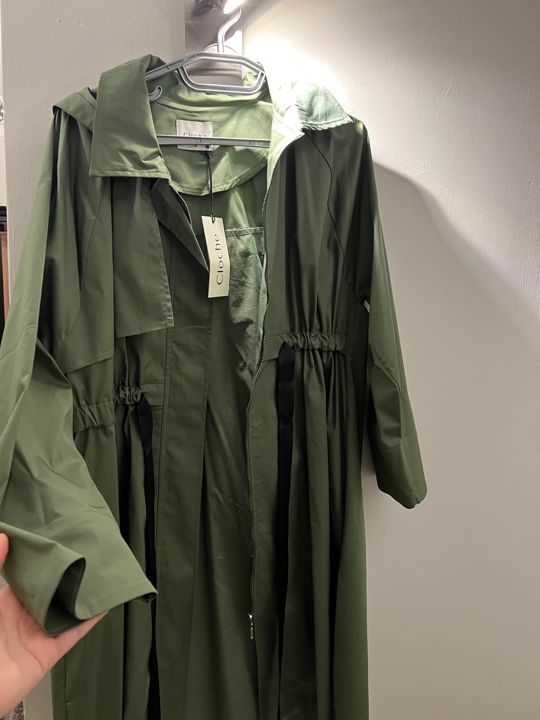 Customer photo review of KAPÜŞONLU TRENÇKOT