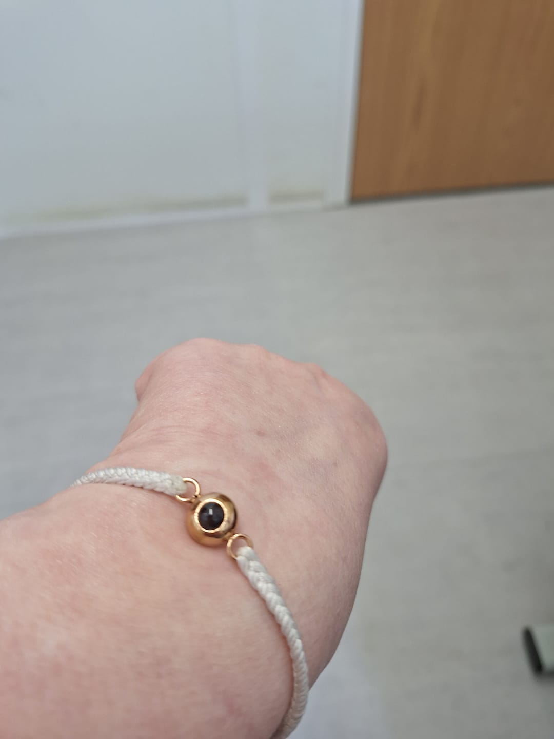 Customer photo review of Custom Photo Bracelet