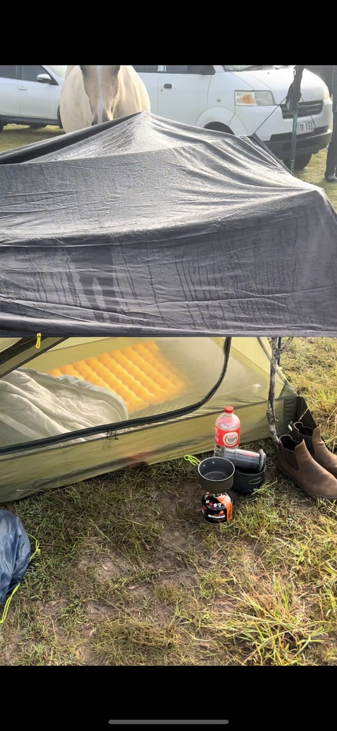 Customer photo review of Closed Cell Foam Sleeping Mat