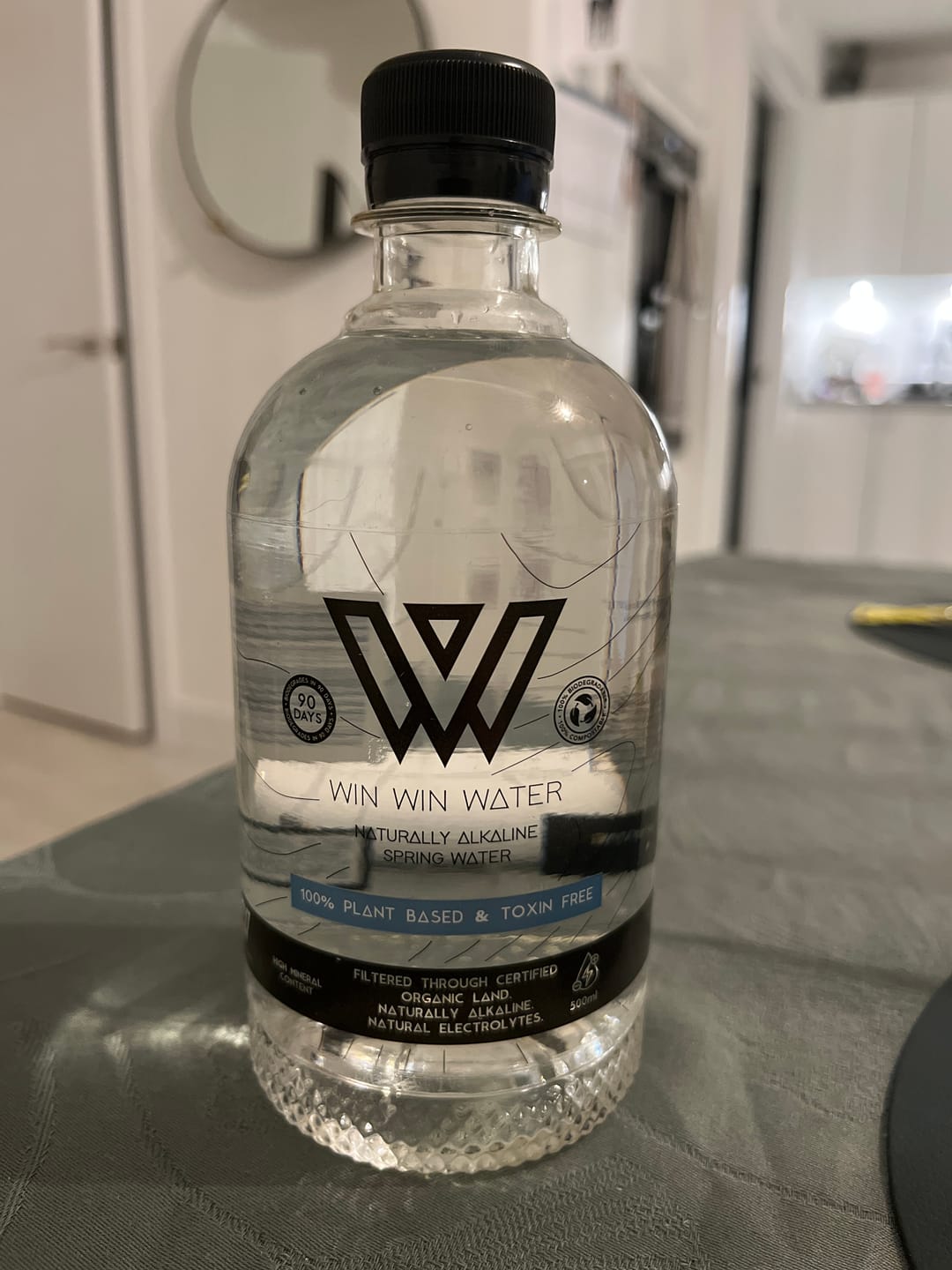 Customer photo review of 500ml Naturally Alkaline Spring Water