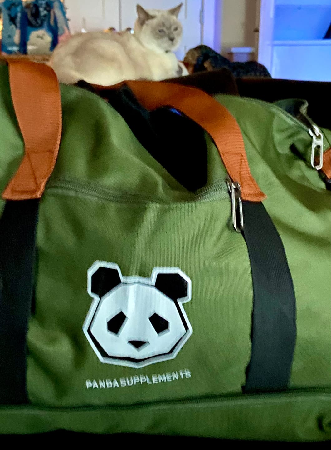 Customer photo review of ALL NEW Panda Gym Bags