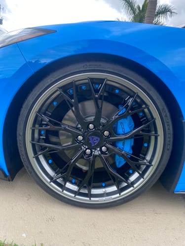 Customer photo review of CUSTOM FORGED 2-PIECE WHEELS: RV-DC04