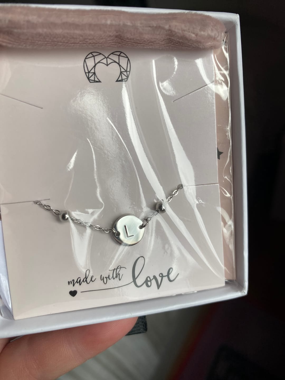 Customer photo review of Pulsera Inicial