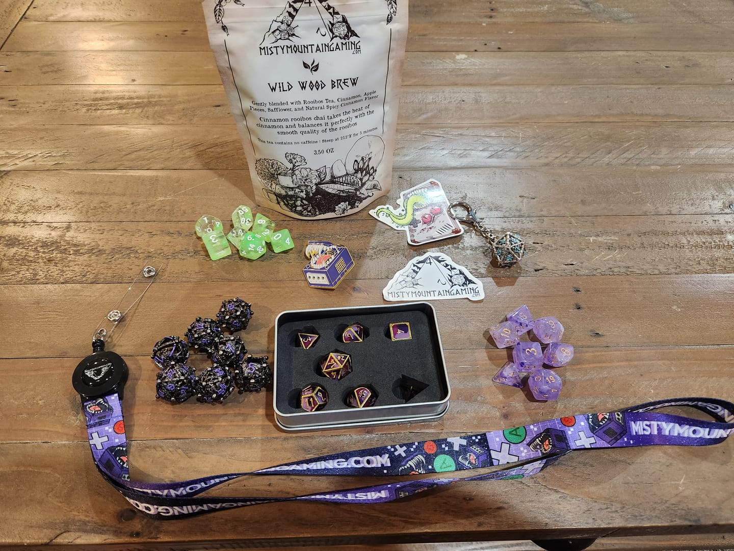 Customer photo review of Gold Loot | Subscription Box