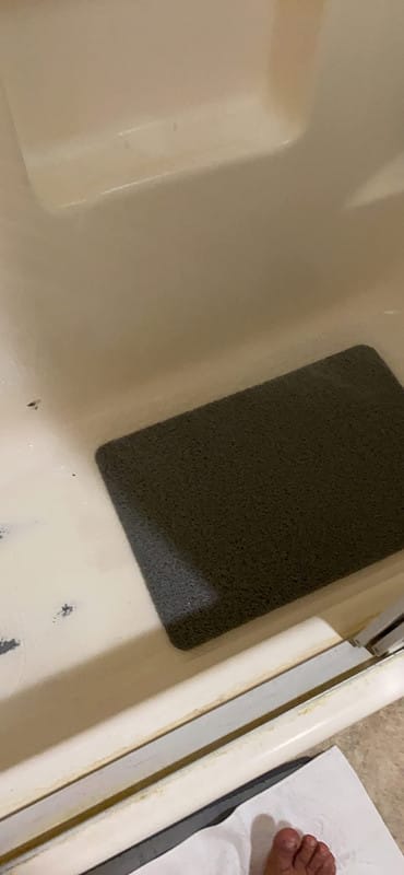 Customer photo review of OZBATH™ Non-Slip Shower Mat - 50% OFF TODAY