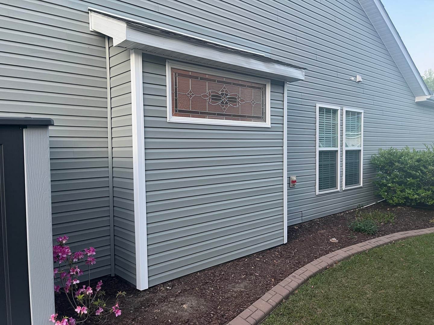 Customer photo review of Wexford Glass and Frame Kit (Full Lite)