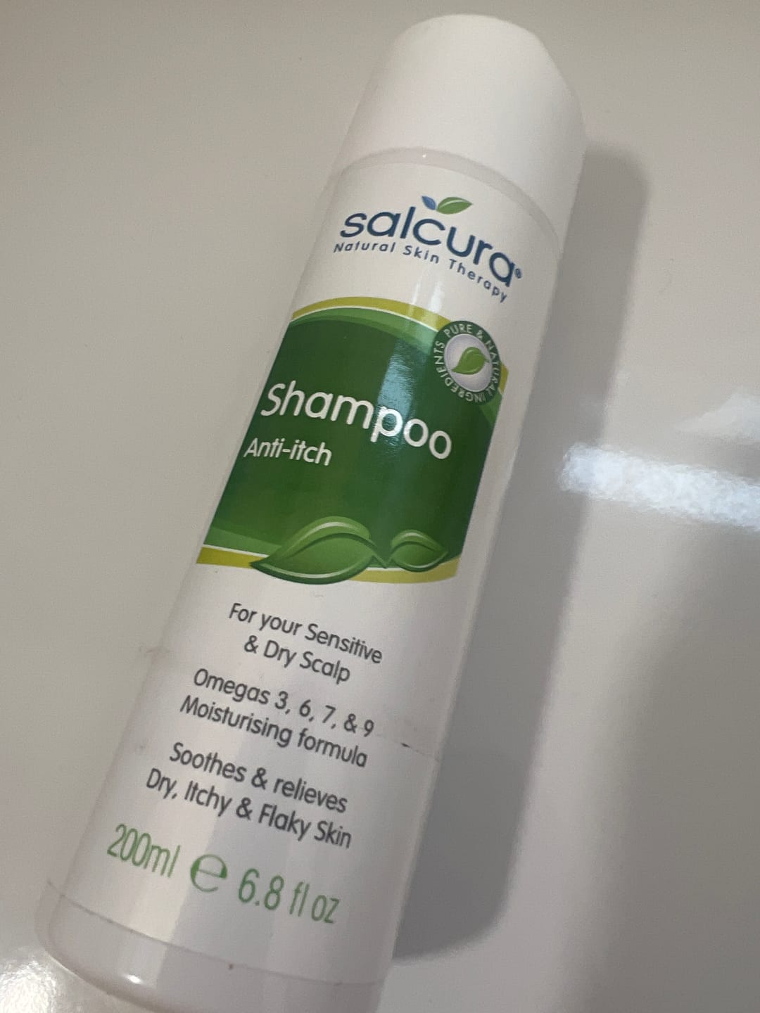 Customer photo review of Omega Rich Shampoo