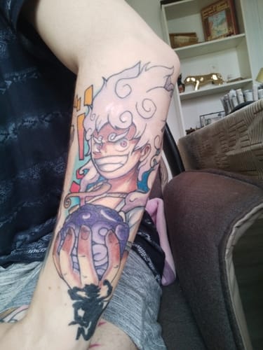 Customer photo review of TattooNumbx Numbing Cream 100g (Suitable for Sensitive Skin)