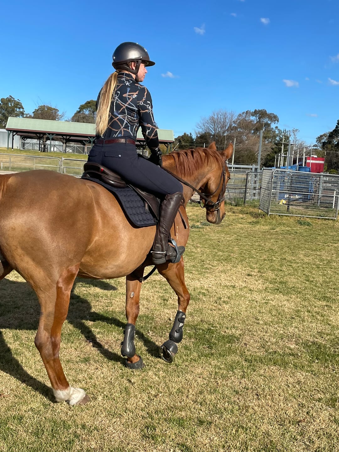 Customer photo review of PSOS Brianna Breeches, Black