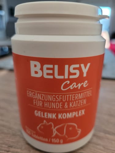Kundenbewertung mit Foto zu BELISY > Gelenk Komplex < Gelenktabletten für Hunde & Katzen - 100 Tabletten
