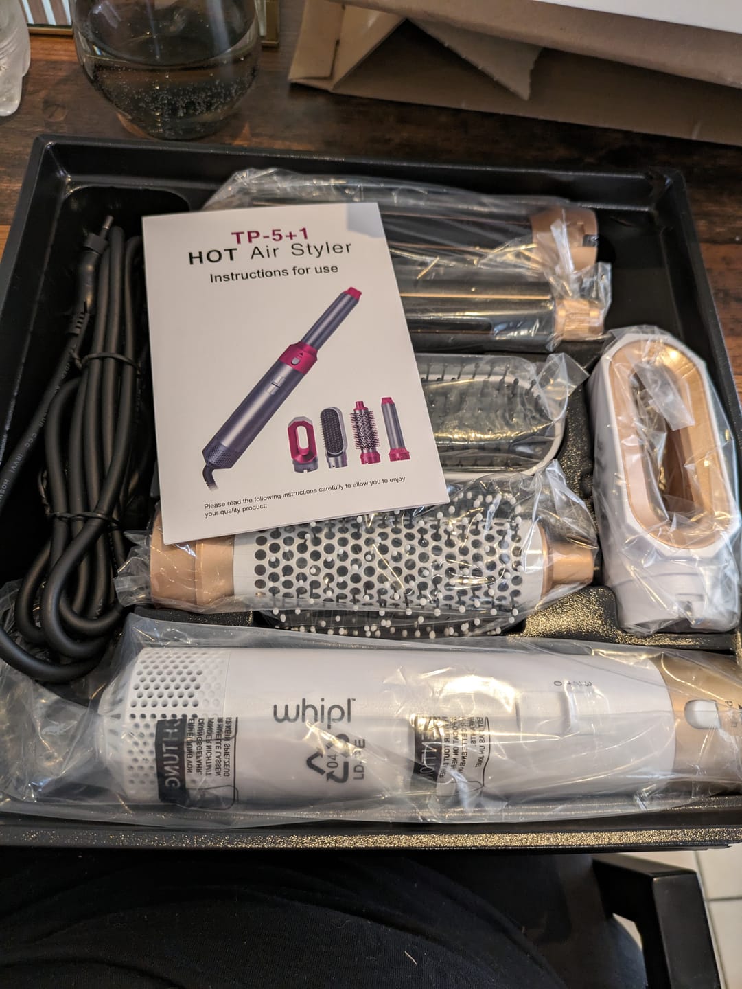 Customer photo review of Whipl™ AirStyler + Gratis eBook