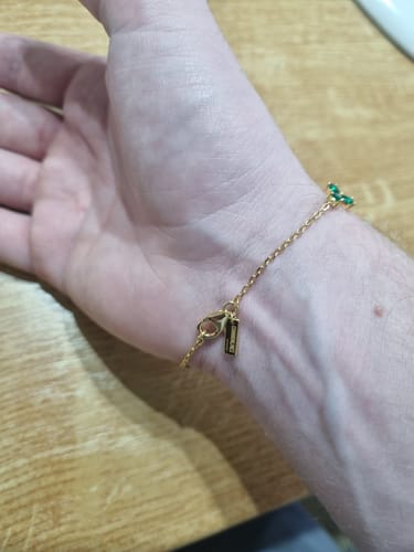 Customer photo review of Venezia Bracelet - Gold