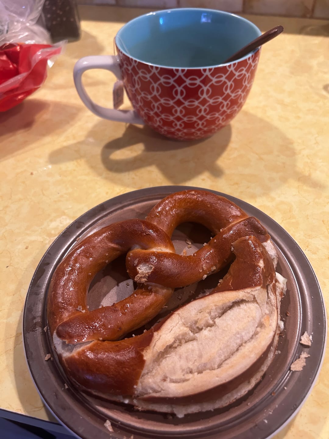 Customer photo review of XL Oktoberfest Pretzels (4 pack)
