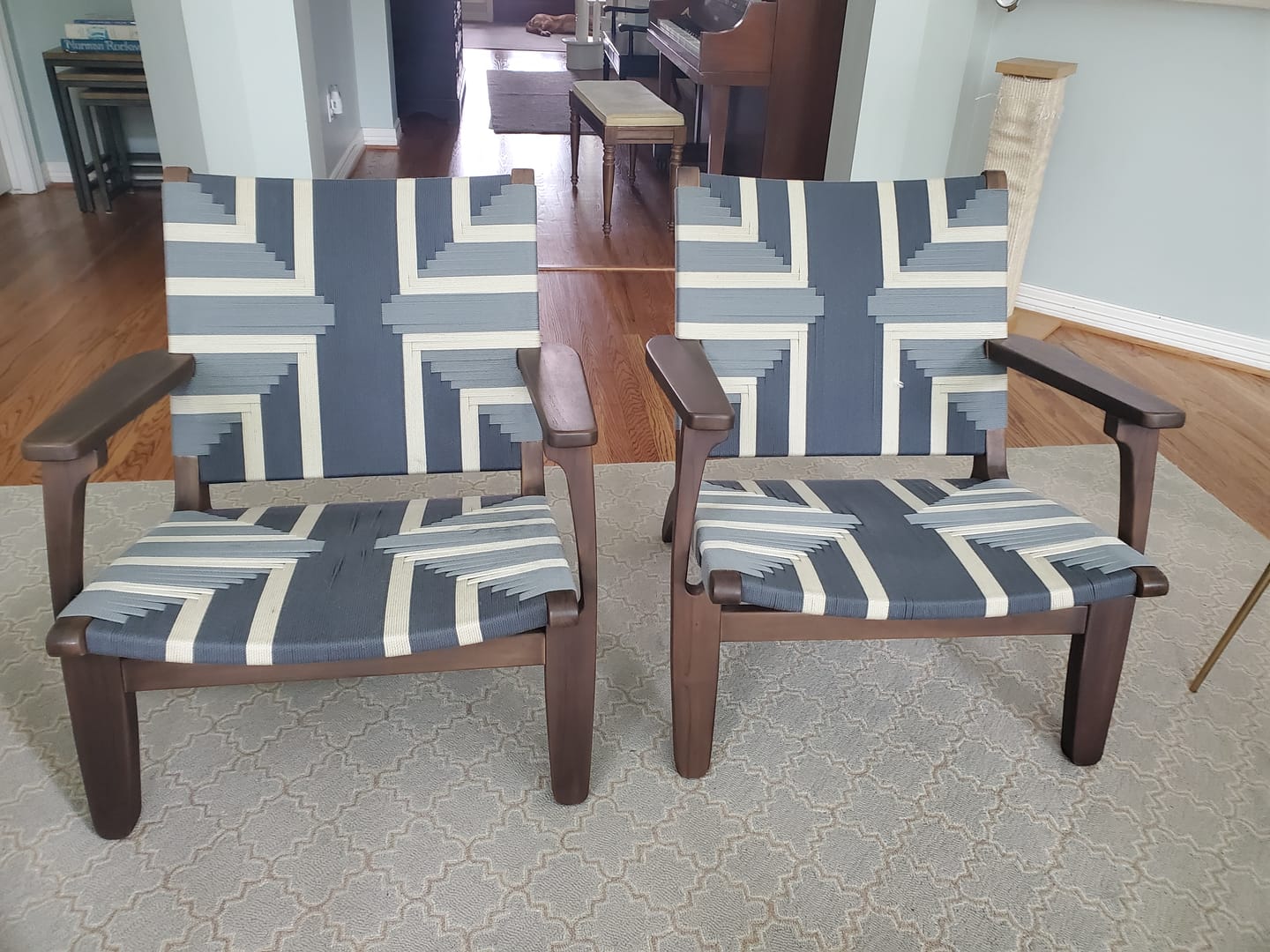 Customer photo review of Masaya Armchair | Balance Pattern