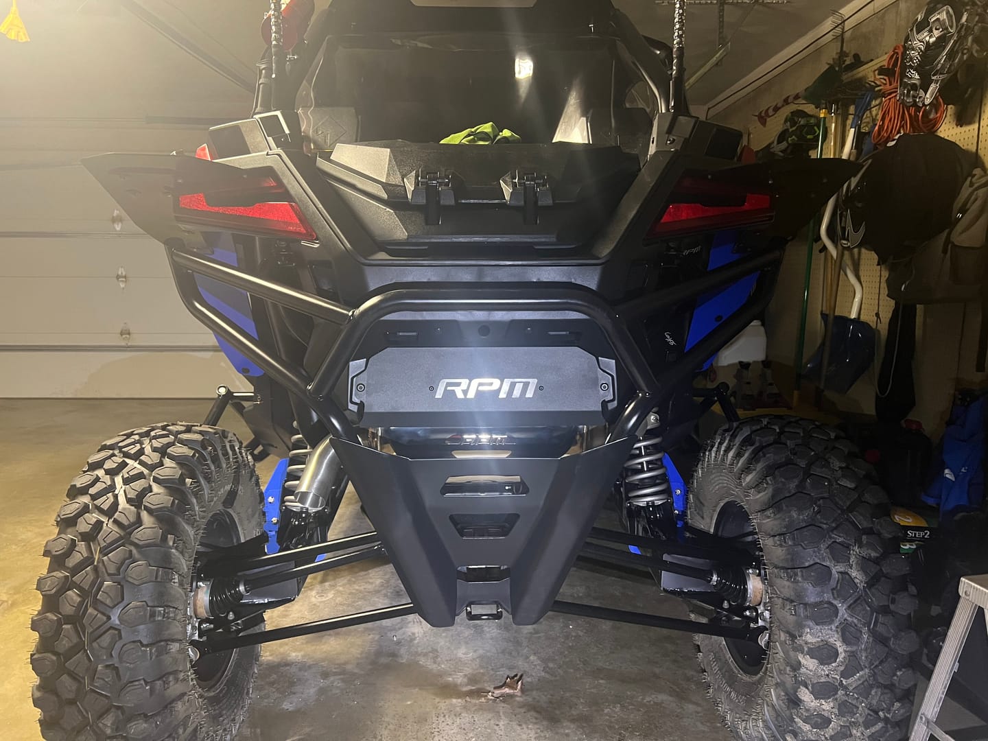 Customer photo review of Pro XP & Turbo R Rear Fascia Delete Shield / Muffler Cover