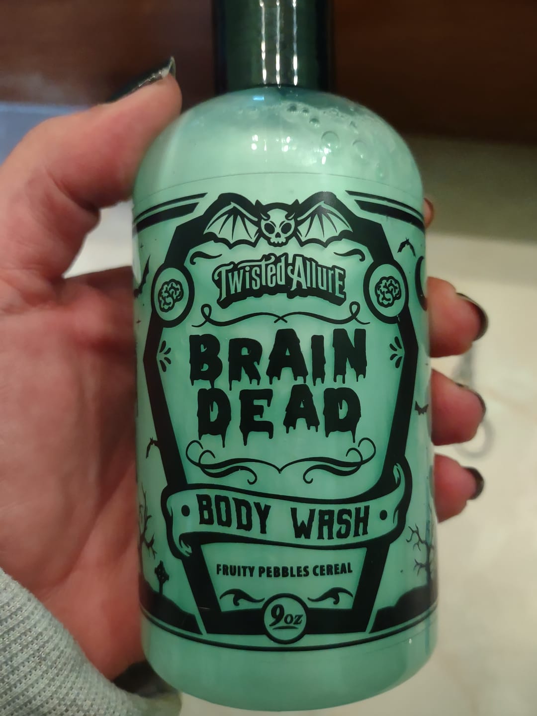 Customer photo review of Brain Dead Body Wash