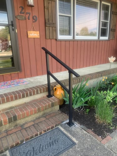 Customer photo review of Stair Handrail Kit