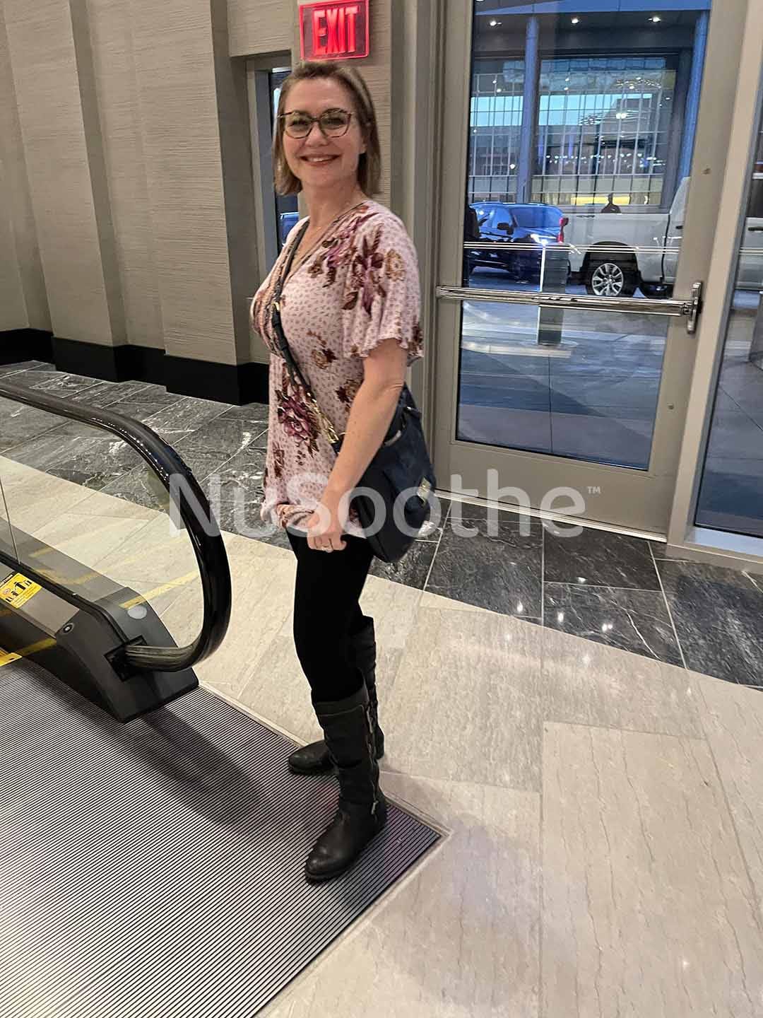 Customer photo review of NuSoothe™ High Waisted All-Day Compression Tights