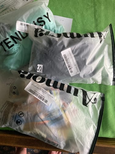 Customer photo review of Tankini mit Trägern und Aufdruck