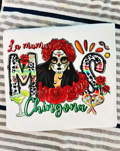 Customer photo review of Chingona DTF Transfer