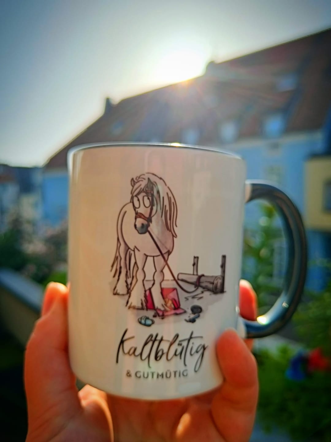 Customer photo review of Tasse "Kaltblütig & gutmütig"