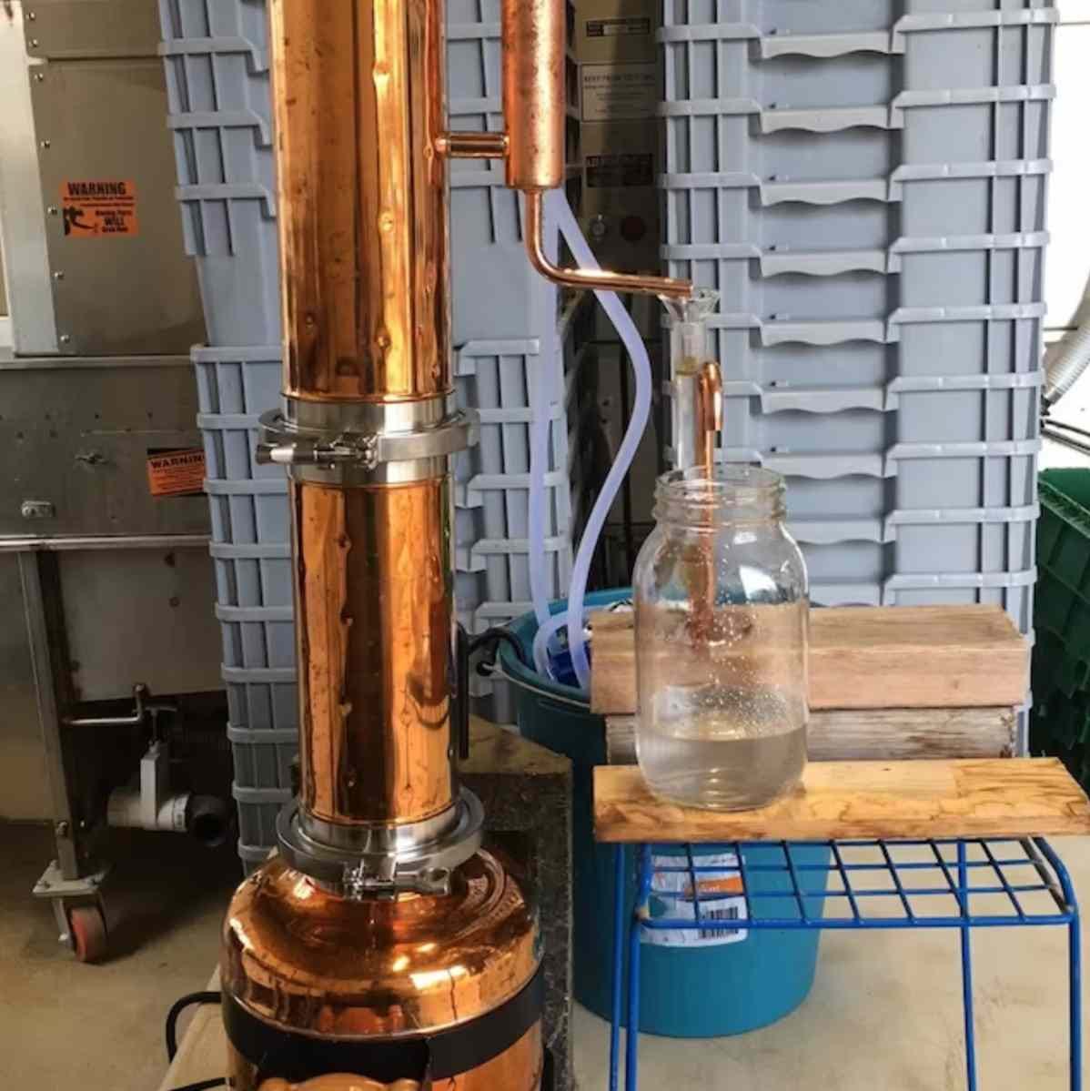 Customer photo review of Essential Oil Distiller 2,5Gal/9L - Advanced Kit