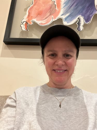 Customer photo review of Israel Map Necklace