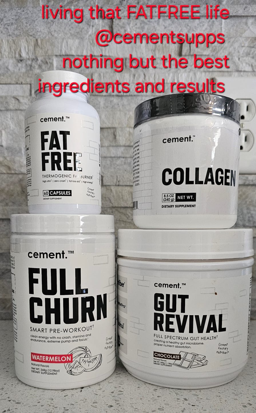 Customer photo review of Cement Factory GUT REVIVAL Gut Health Formula - Chocolate