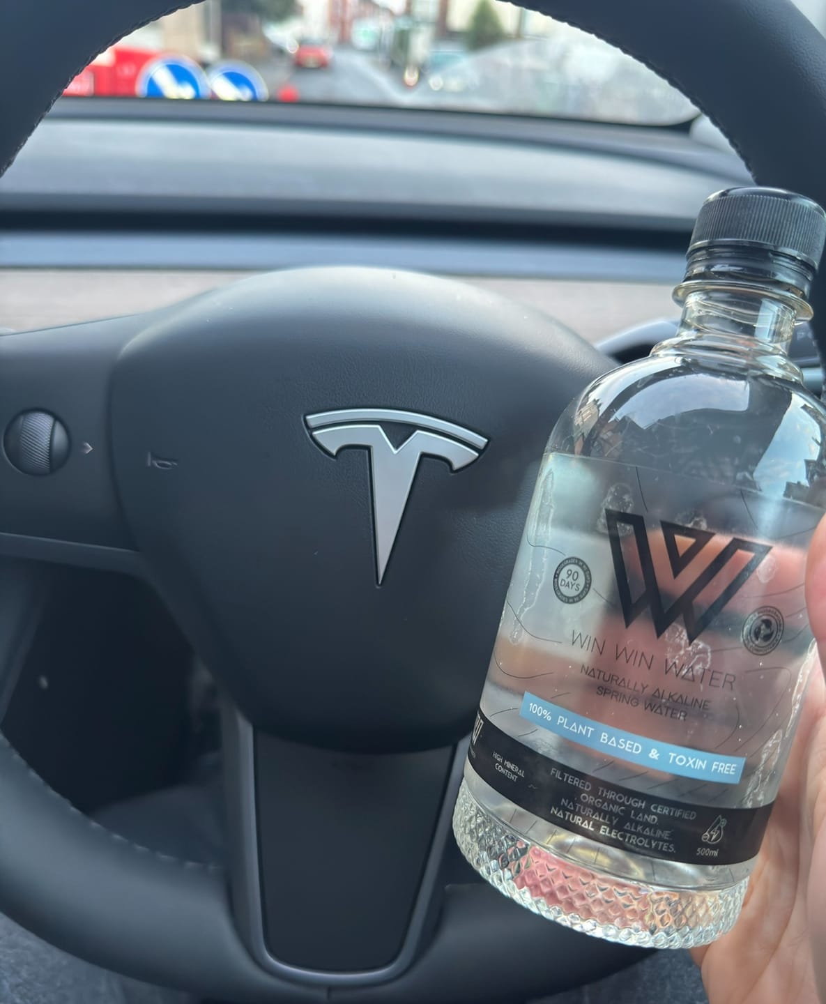Customer photo review of 500ml Naturally Alkaline Spring Water