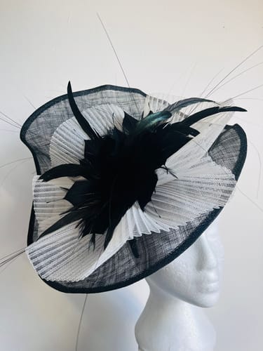Customer photo review of Sinamay Circle Hat Base 44cm HA095