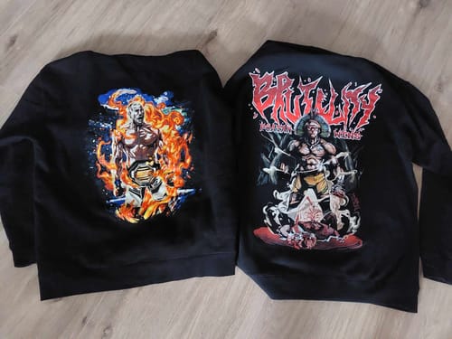 Customer photo review of Poatan 300 "Premium" Autographed Tee (Only 300 Available)