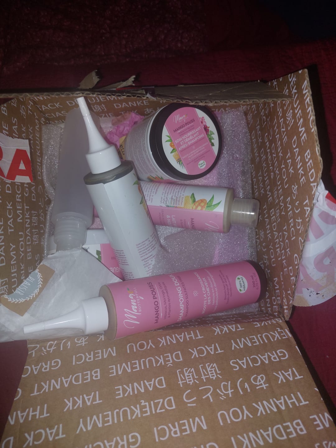 Customer photo review of Pack routine Mango POUSS
