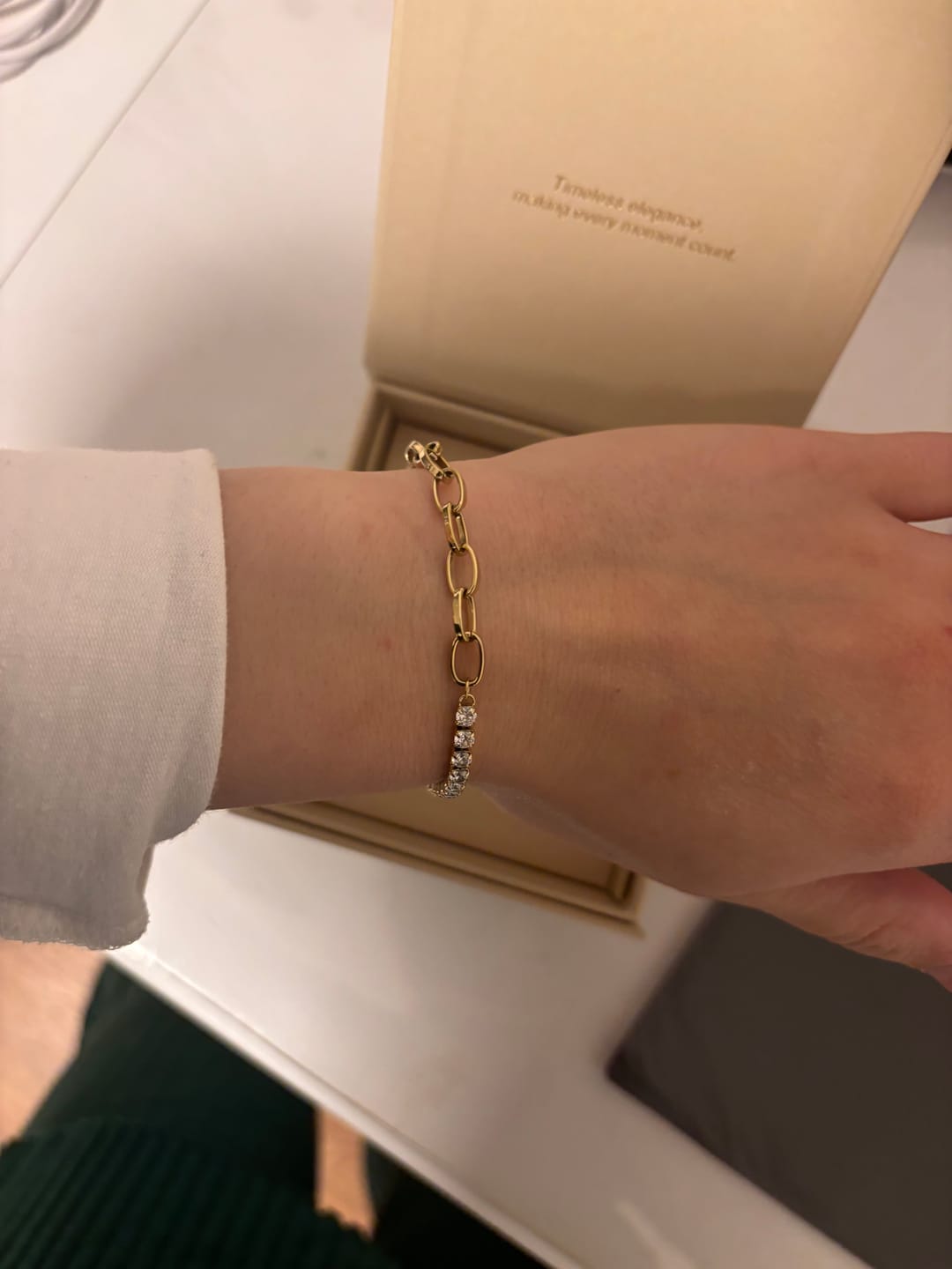 Customer photo review of Jade Gold