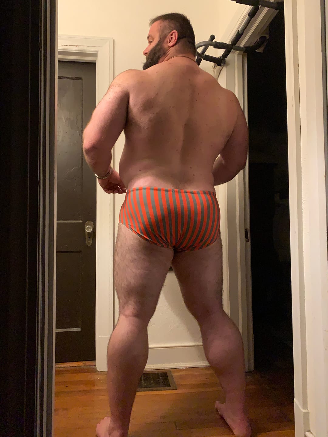 Customer photo review of The Brief // KY STRIPE