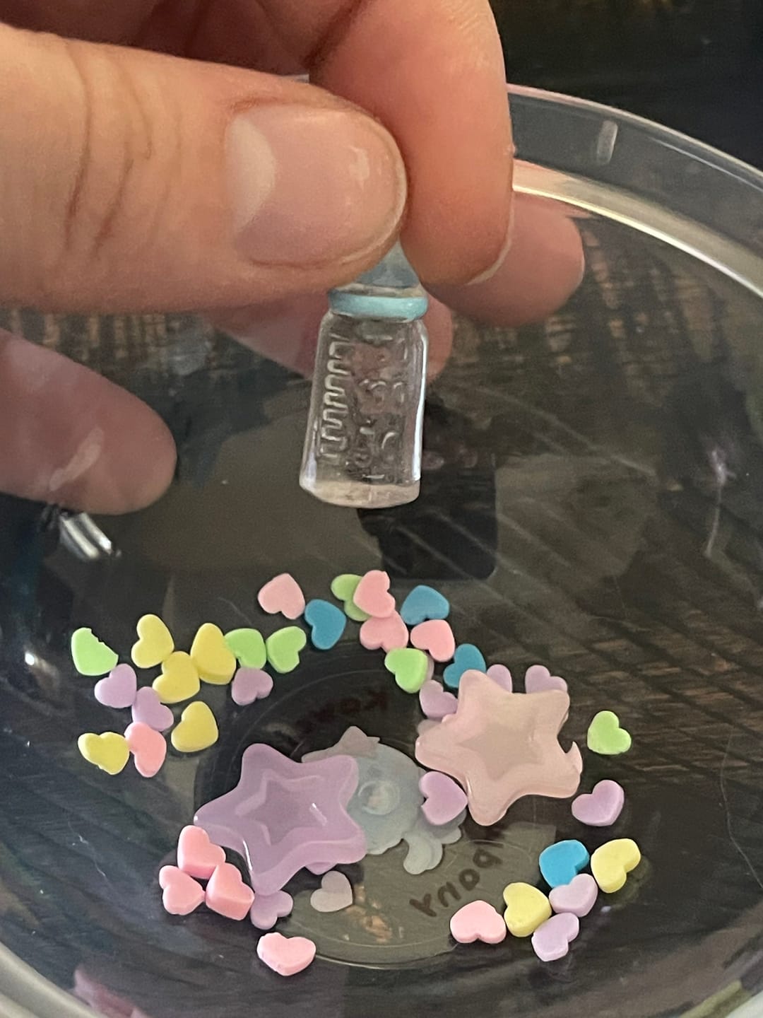 Customer photo review of Baby Axolotl Clear Slime