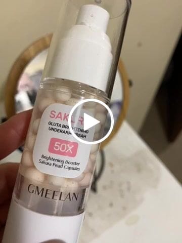 undefined review of GMEELAN Sakura Underarm Whitening Cream 30g image 1 out of 1