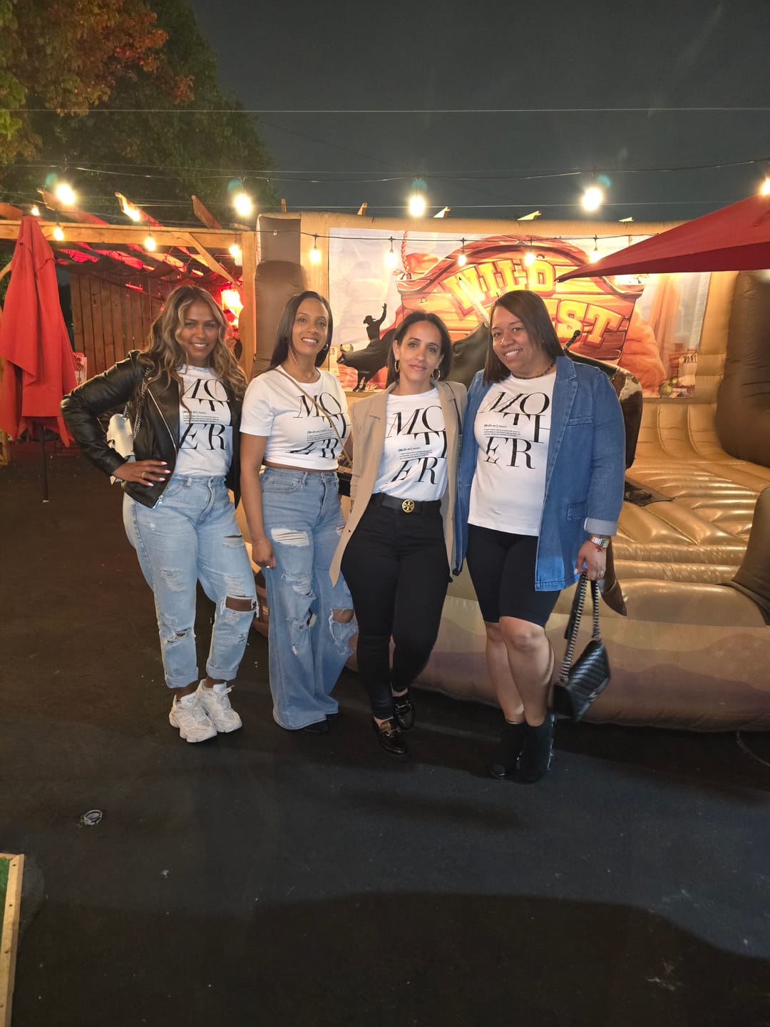 Customer photo review of Mother logo Remix T-shirt